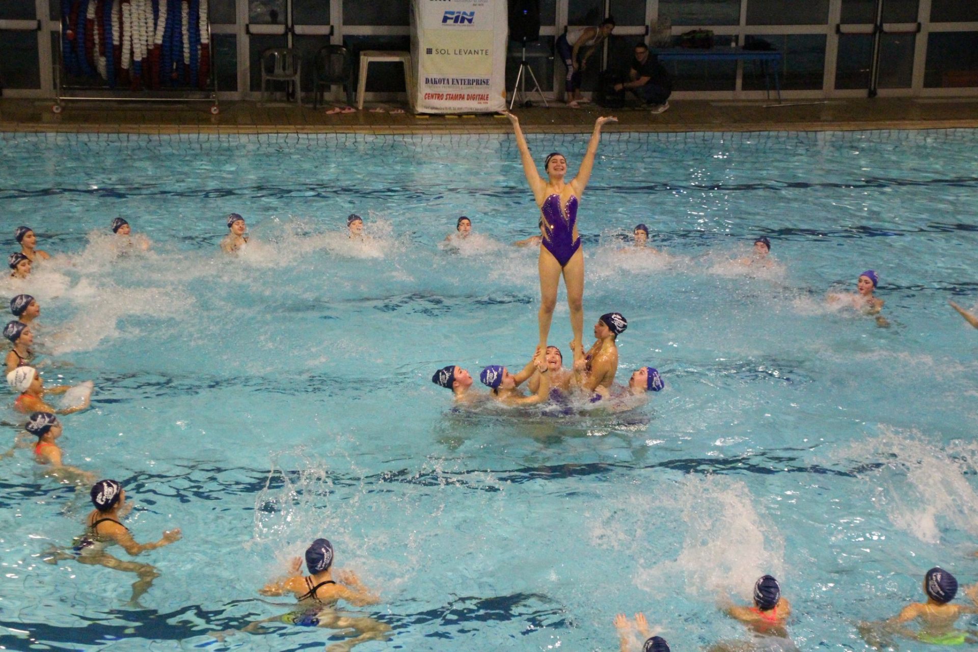 Tutte le atlete del settore Nuoto Artistico